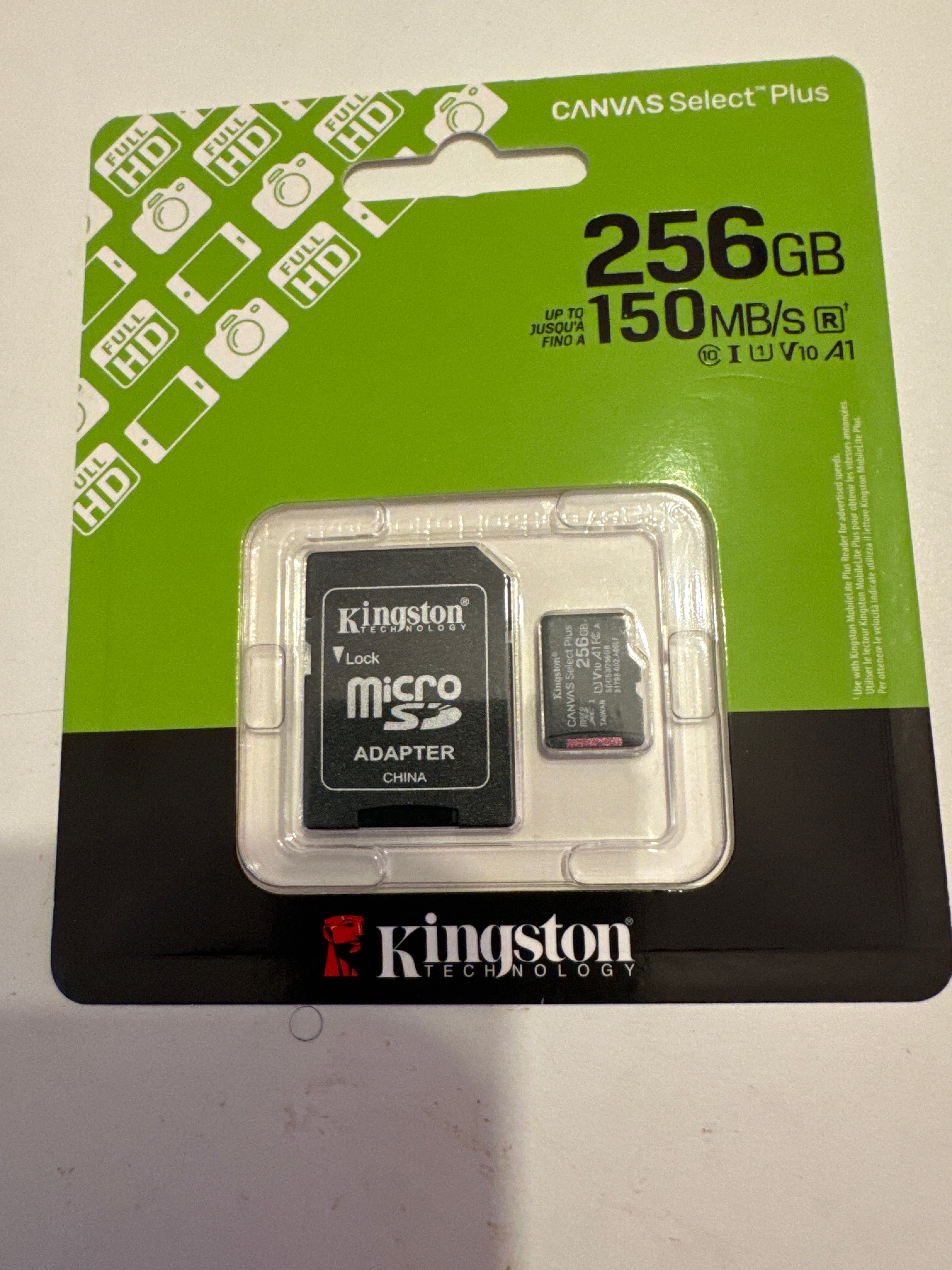 Micro Sd 256GB Micro SD and Adapter