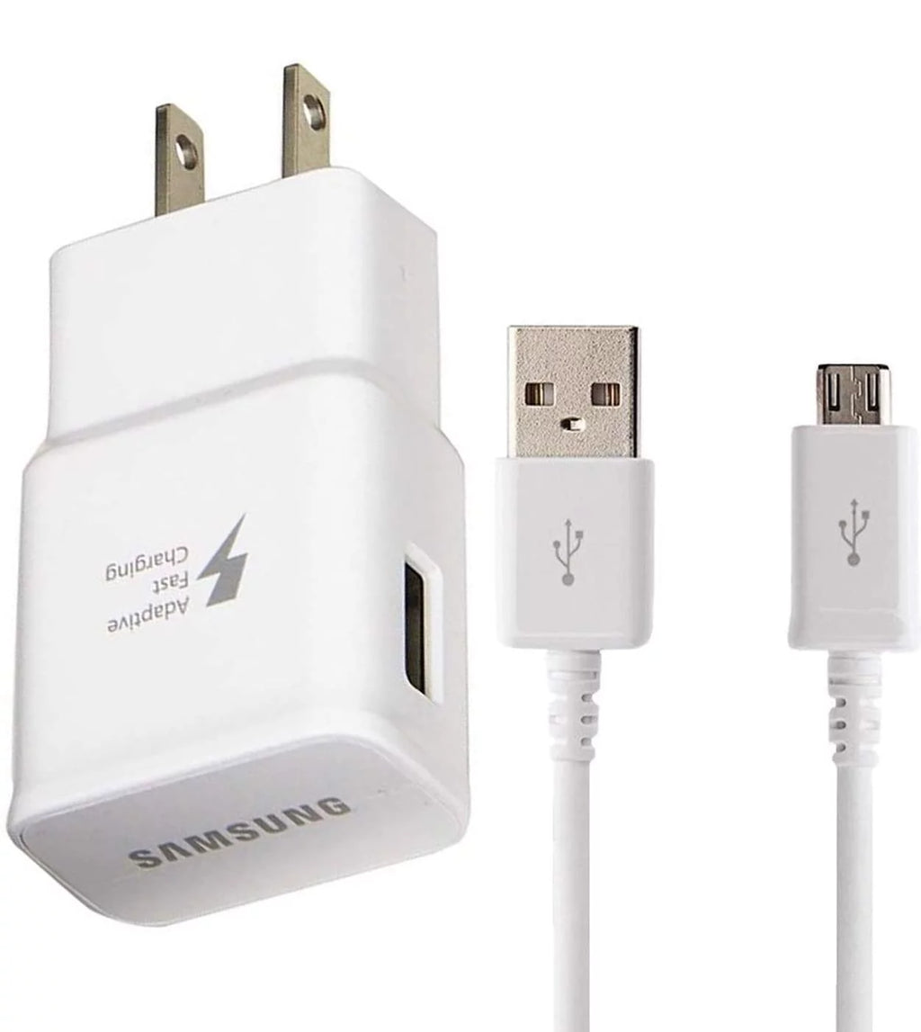 Samsung Charger Travel Adapter Combo Micro USB Charger and Block 5ft