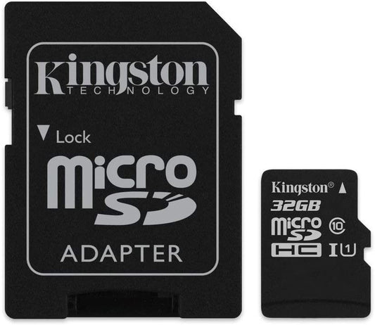 Kingston 32GB Micro SD and Adapter