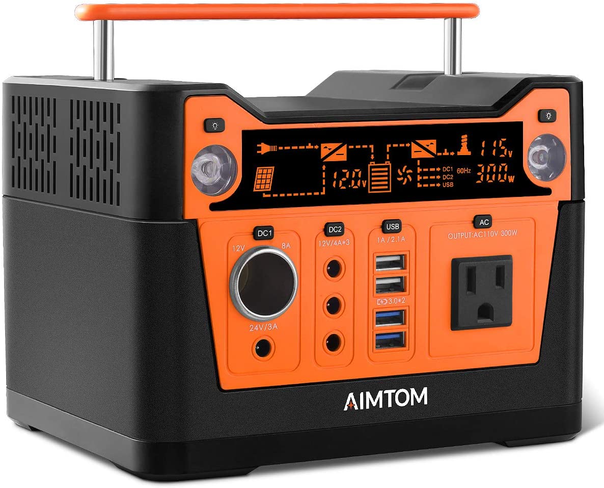 Mini Generator Portable Power Station 300W 280Wh 110V