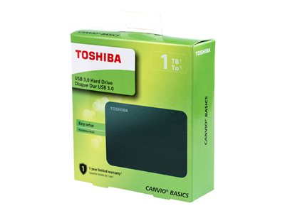 Toshiba Canvio 1TB External Hard Drive