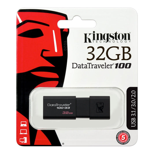 Kingston 32GB USB 2.0 Flash\Jump Drive